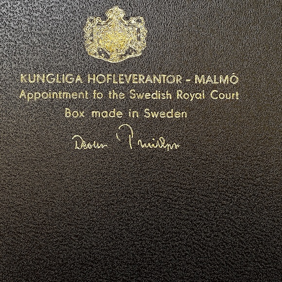 Vintage Swank Jewelry Box "Designer Philippe" Made in Sweden 🇸🇪 - Picture 5 of 7